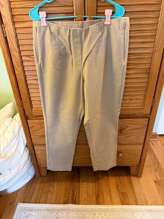 J. Jill Pants - NWT 🌸 J Jill Classic Stretch Pull-On Pants - Khaki Size 14